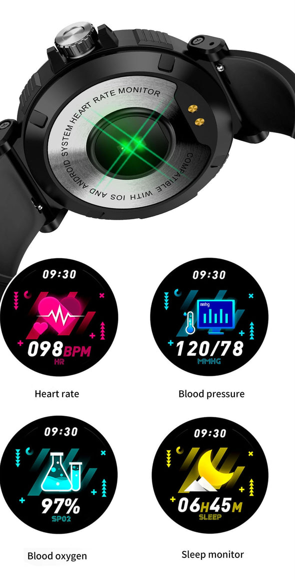 SENBON VS18 HR-BP  Waterproof Fitness Tracker Smart Watch